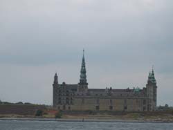 Kronborg slott sett fra resundet